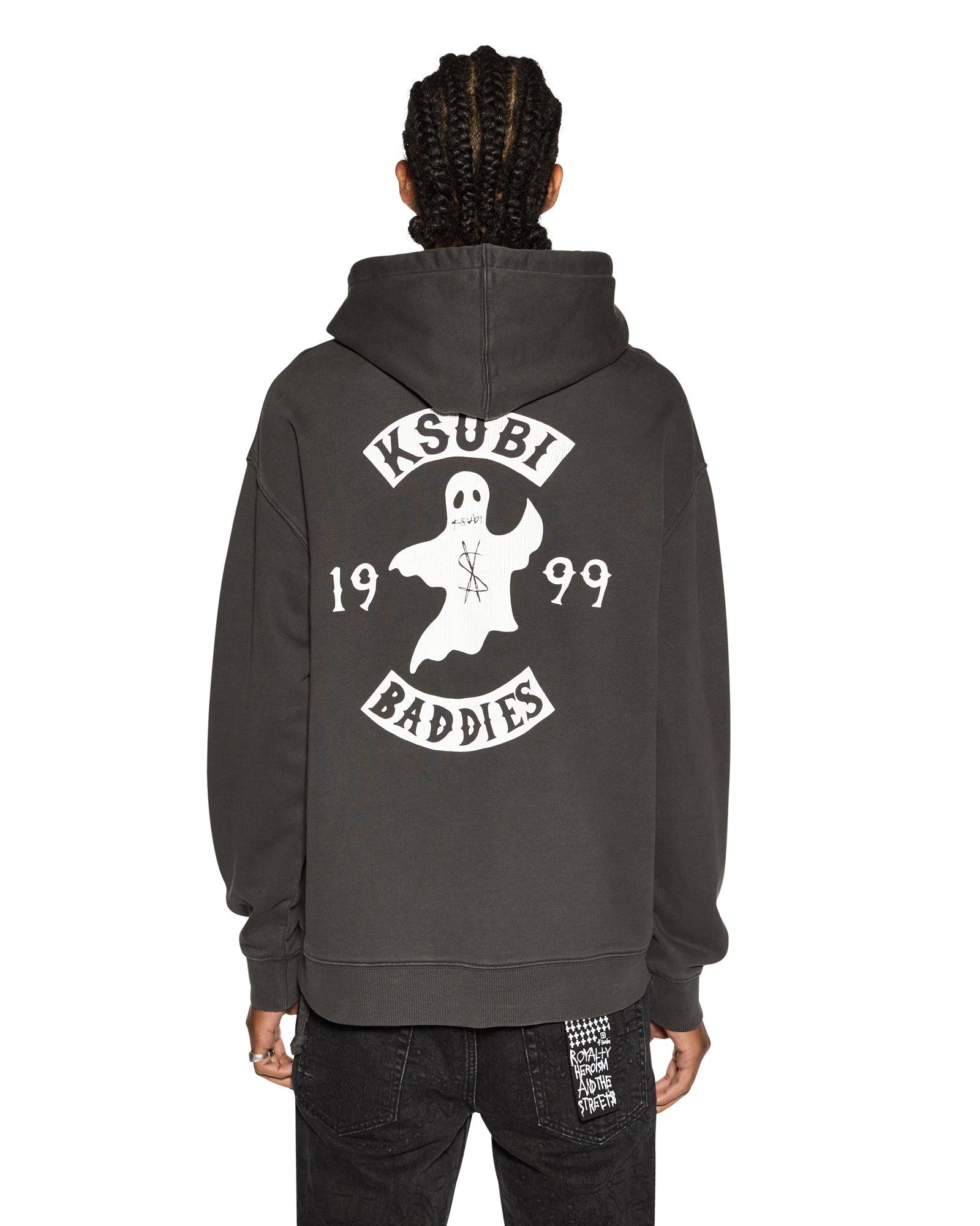 BADDIES BIGGIE HOODIE FADED BLACK Male Product Image