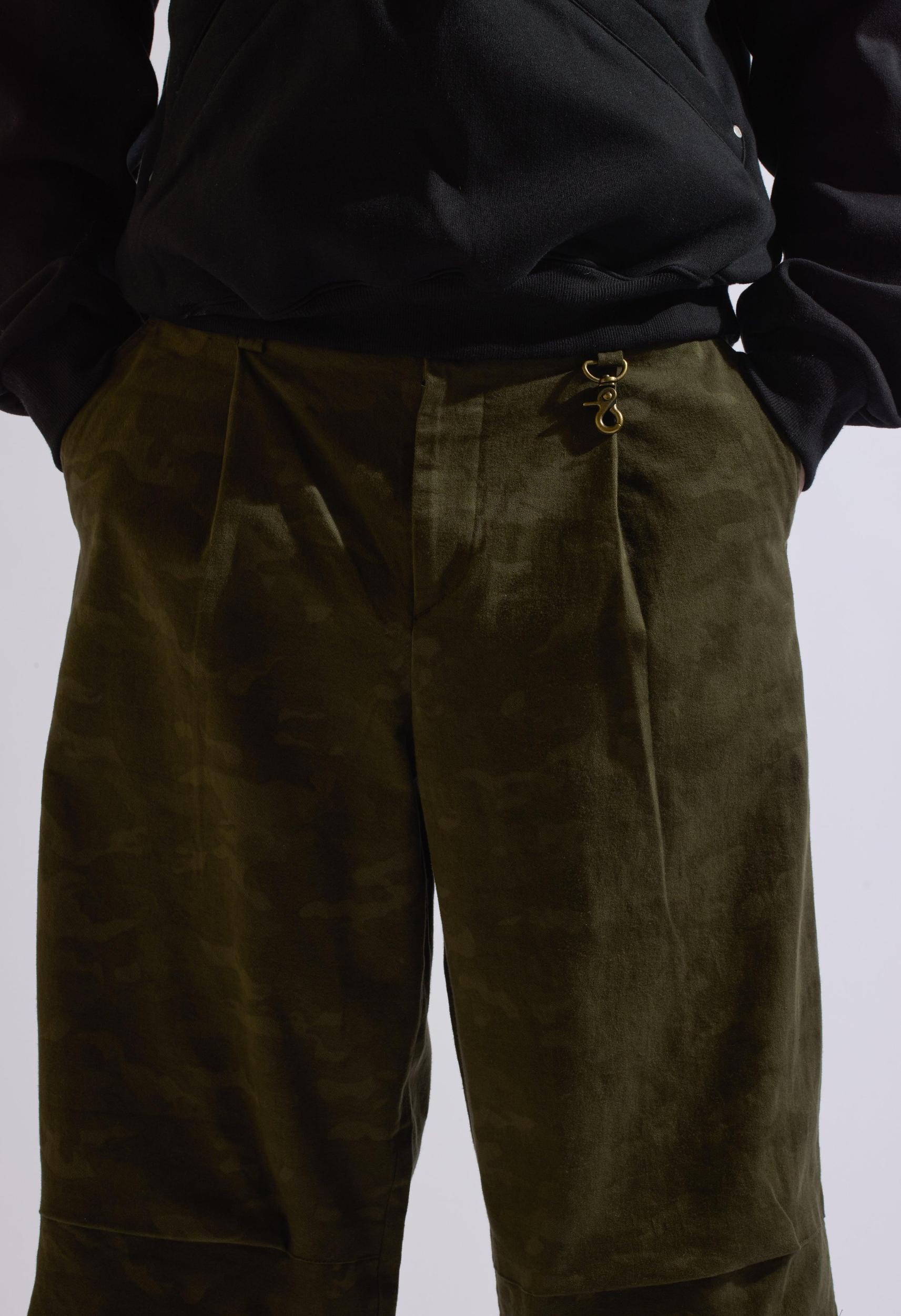 Camo Pants in Olive Product Image