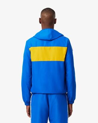 Colour-Block Logo Stripe Tennis Jacket Product Image