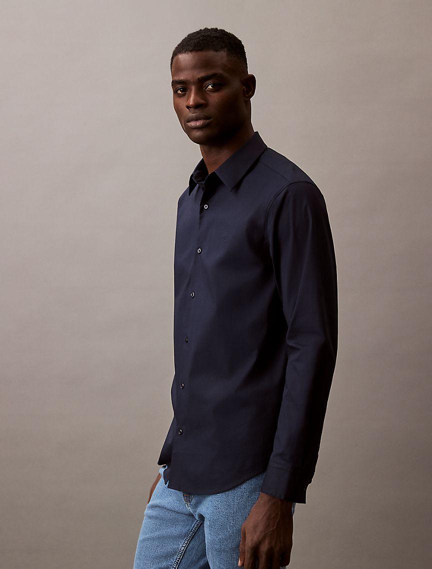 Classic Stretch Button-Down Shirt Product Image