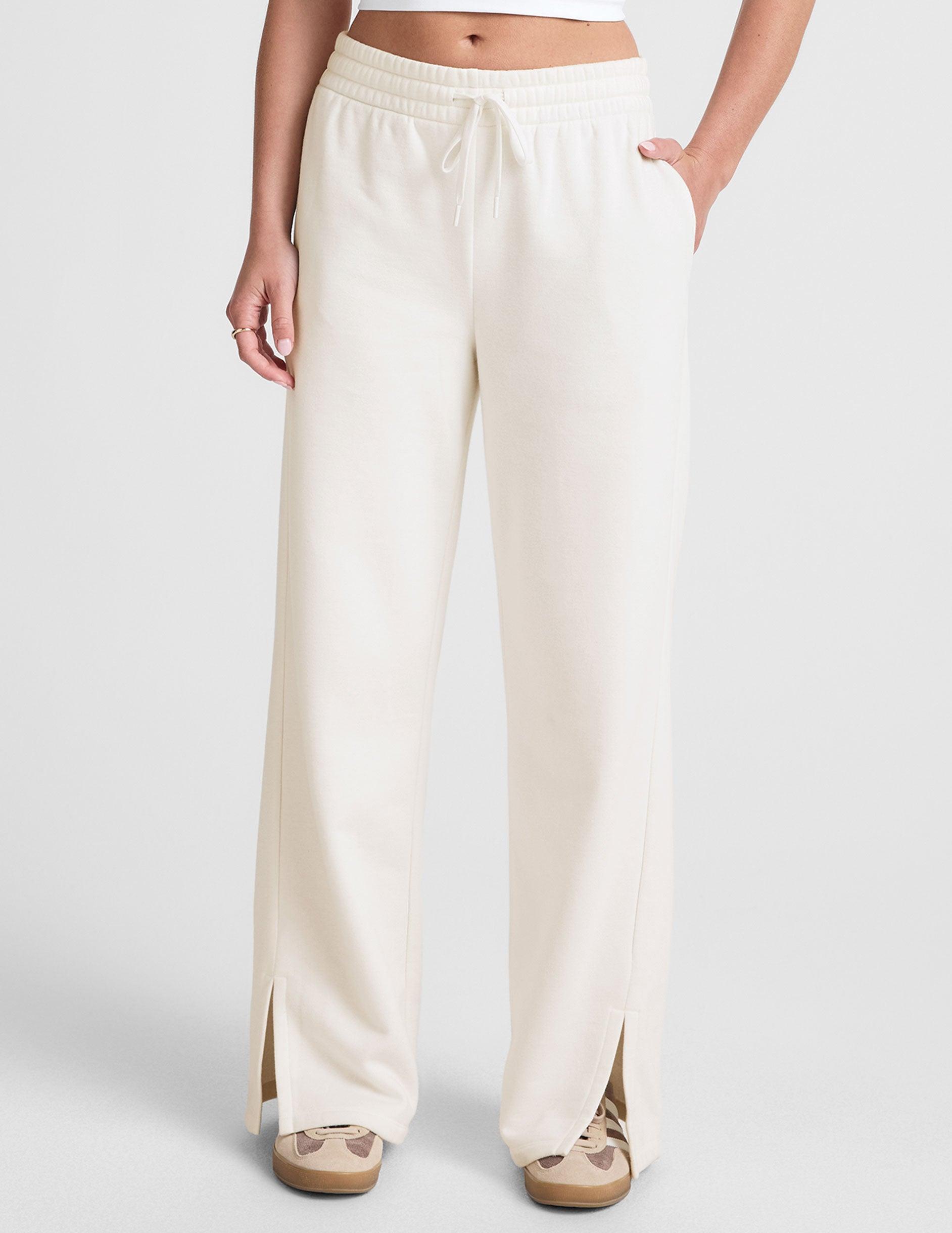 LuxeFleece Wide Leg Pant Product Image