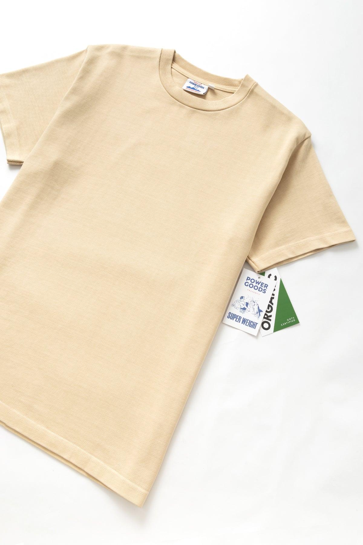 Power Goods - Super Weight T-Shirt - Khaki Product Image