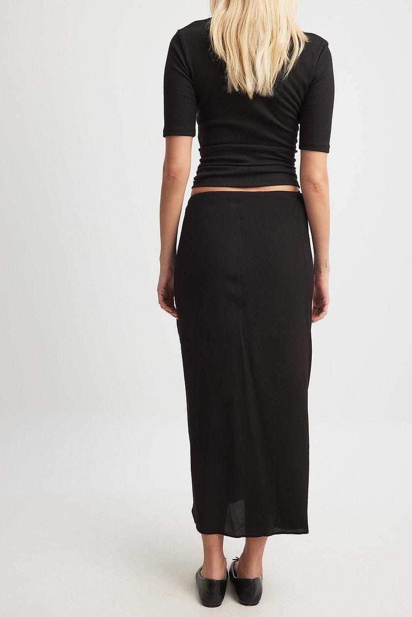 Tied Detail Midi Skirt Product Image