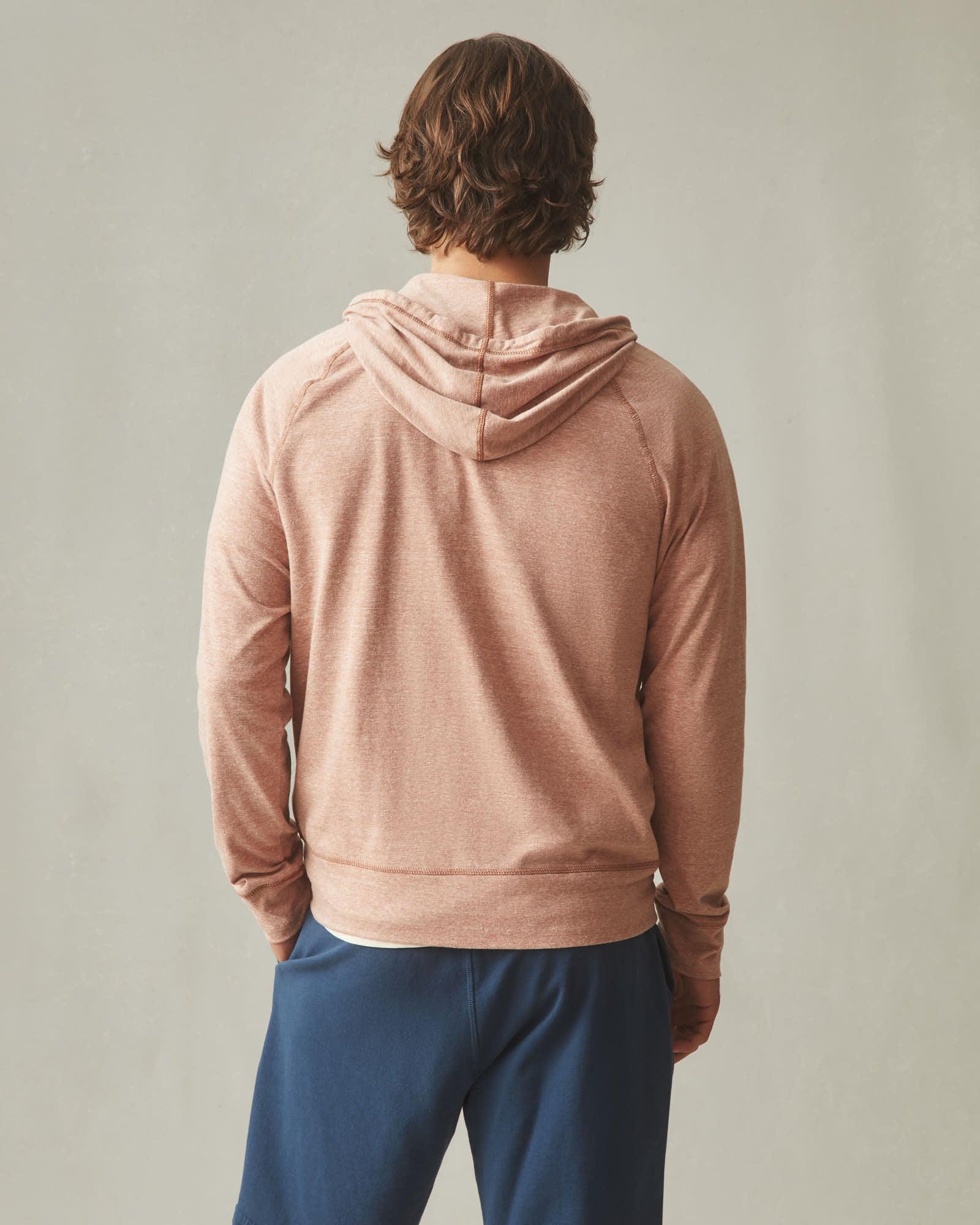 Men's Lightweight Full Zip - Canyon Clay Heather Product Image