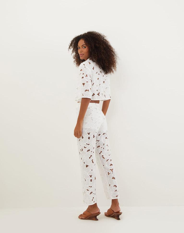 Giorgia Pants - Off White Product Image