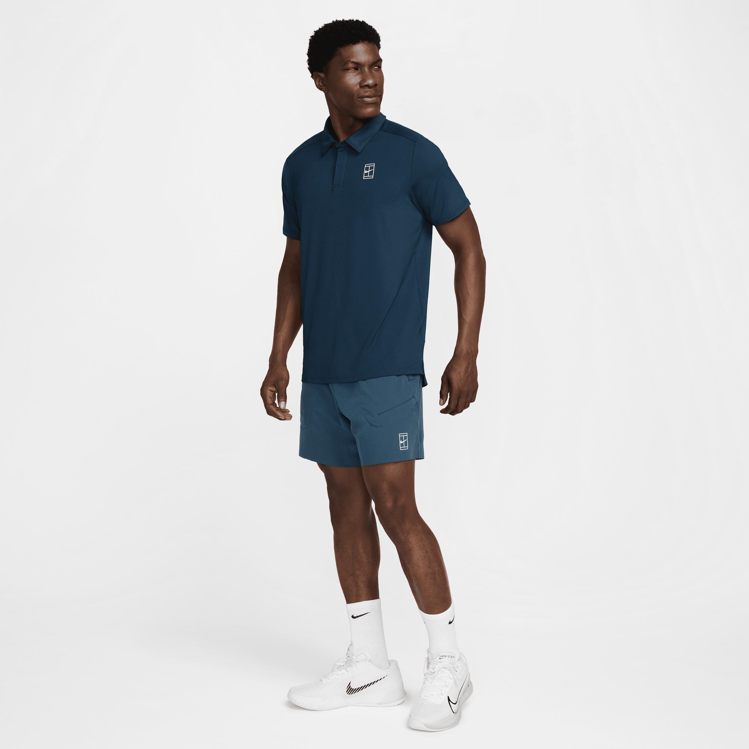Nike Mens Court Advantage Dri-FIT 6 Tennis Shorts | FZ6913-478 Product Image