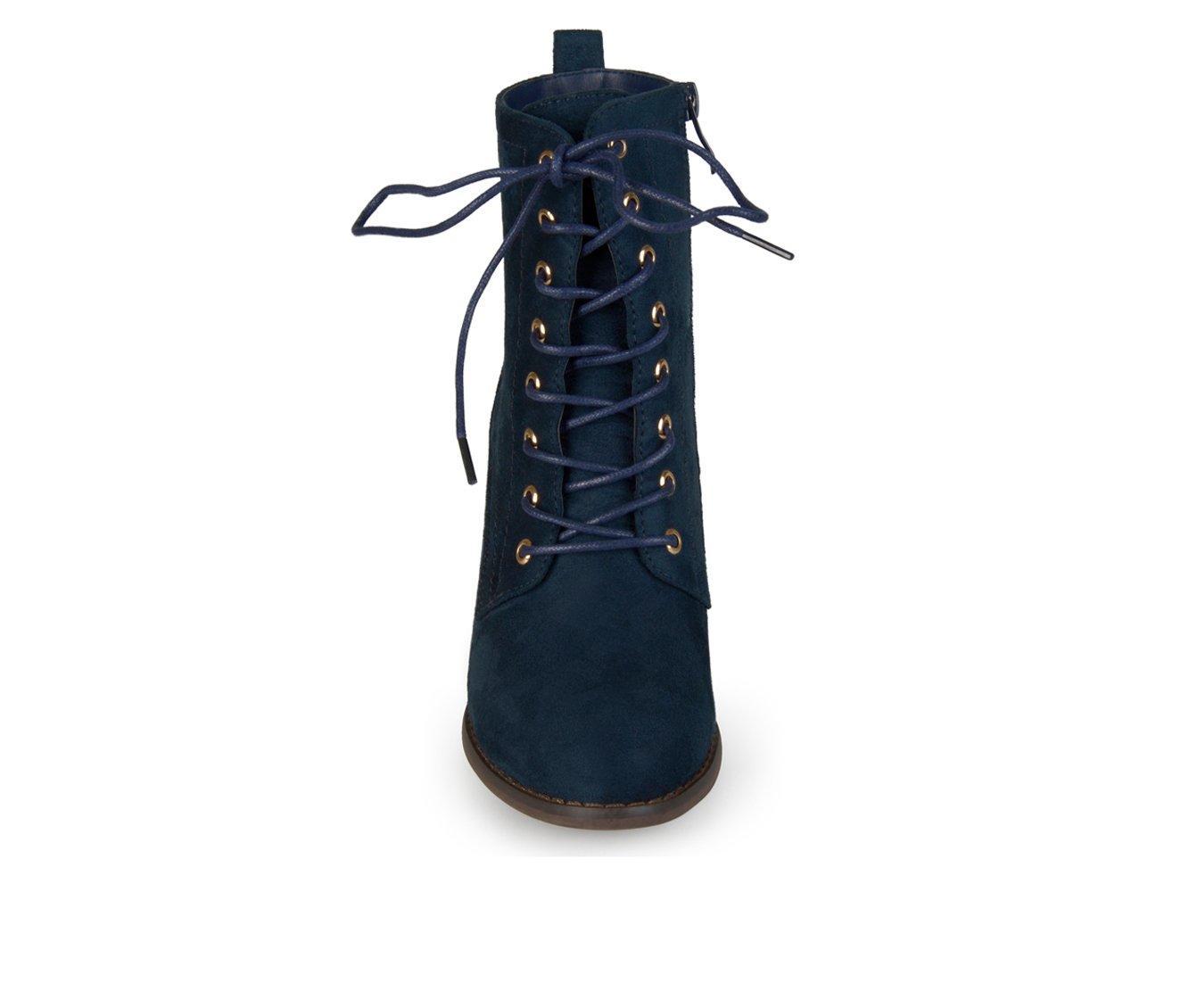 Women's Journee Collection Baylor Lace-Up Booties Product Image