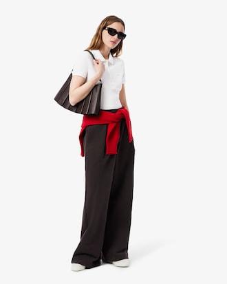 L.12.D Slim Fit Stretch Piqué Polo Shirt Product Image