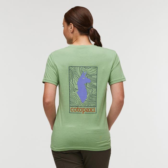 Llama Map T-Shirt - Women's Product Image