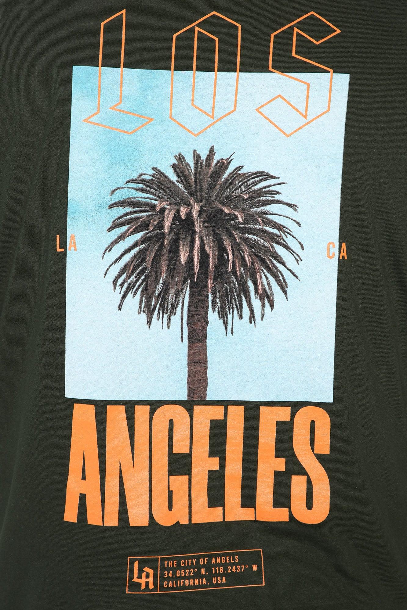 Los Angeles Palm Short Sleeve Tee - Green Product Image