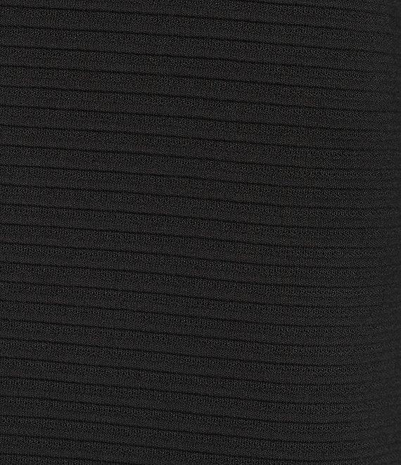 Investments Knit Short Sleeve High Neck Ottoman Top Product Image