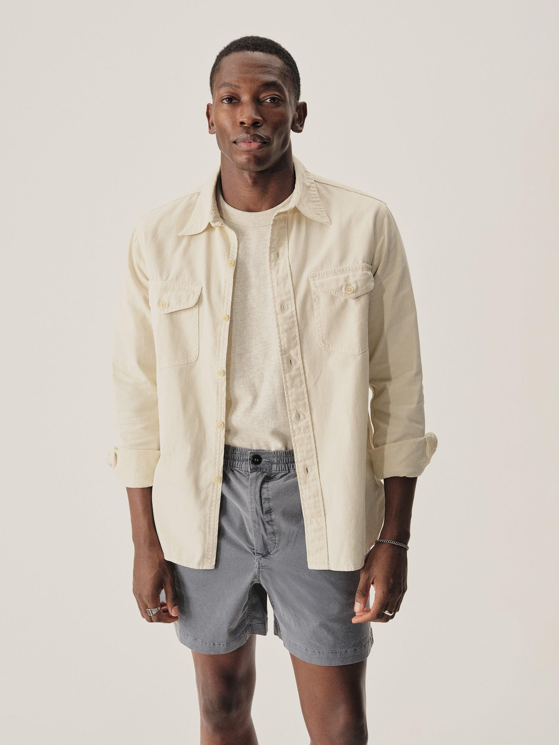 Natural Tough Twill Workshirt Product Image