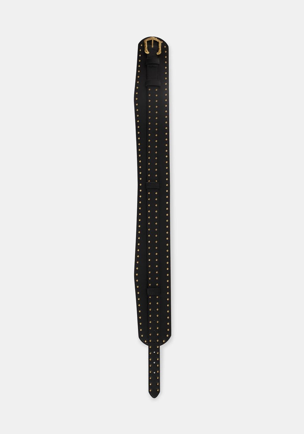 Brux Rivet Detail Buckled Waist Belt Product Image