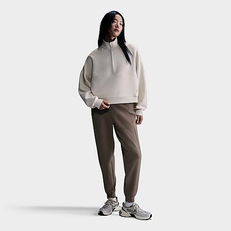 Nike Womens 24.7 ImpossiblySoft Dri-FIT Oversized 1/2-Zip Top | HQ8188-104 Product Image