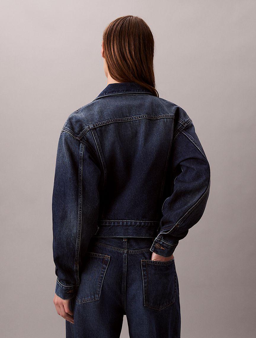 90s Denim Trucker Jacket Product Image