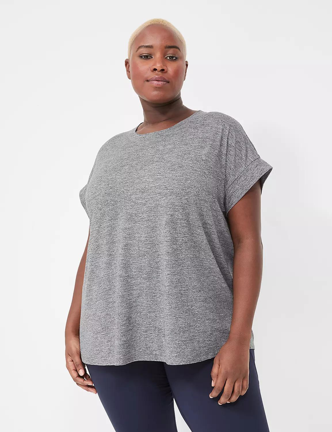 LIVI Crew-Neck Recycled LIVI Soft Tee Product Image