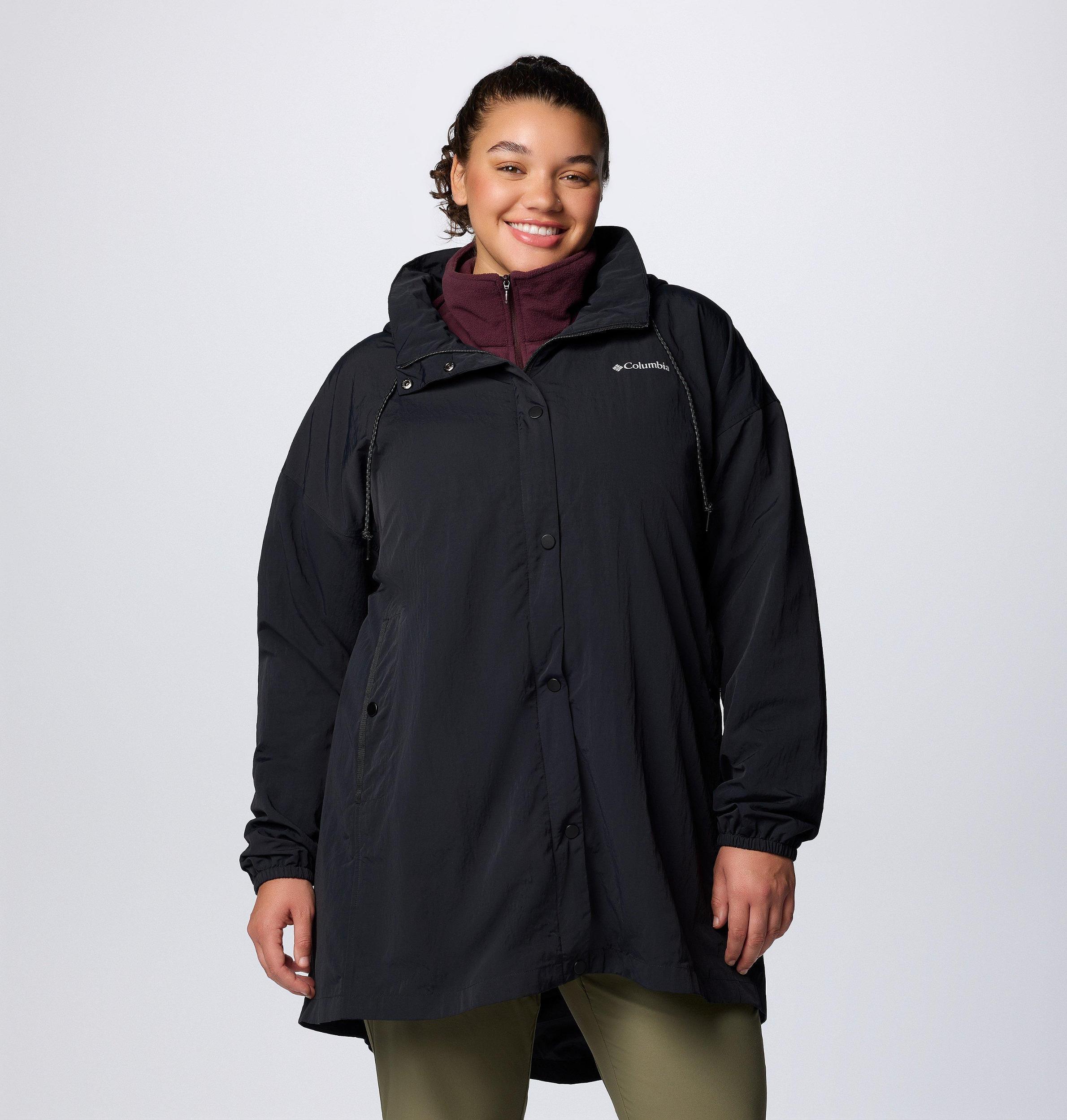 Columbia Womens Eastmoreland Lined Long Jacket - Plus Size- Product Image