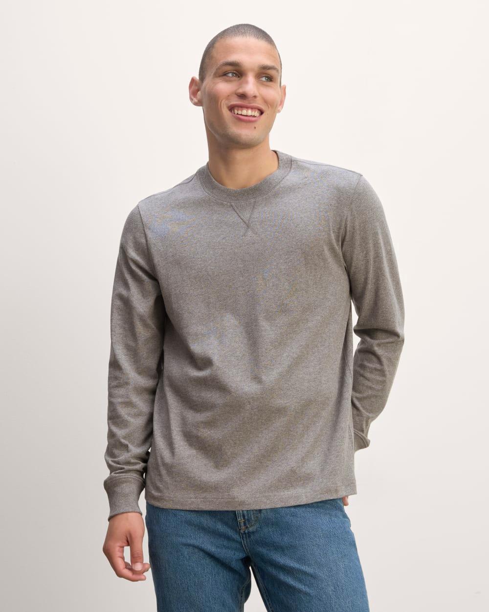 Mens Premium-Weight Relaxed Crew T-Shirt by Everlane Product Image