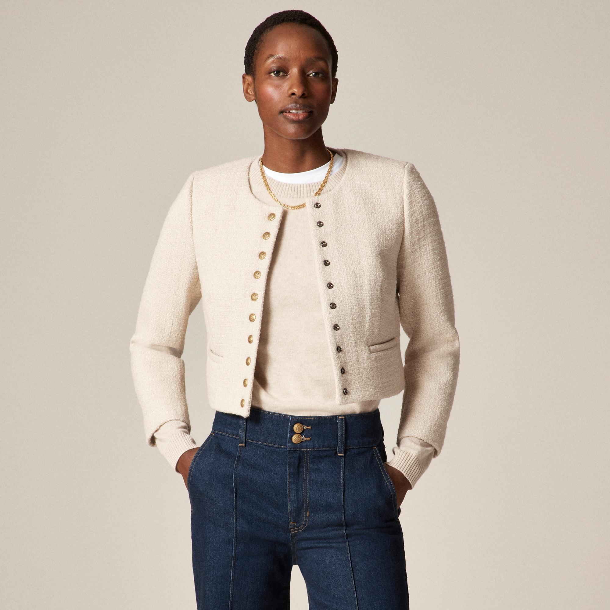 Bridgette lady jacket in tweed Product Image