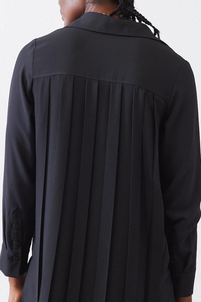 The Box Pleat Blouse Product Image