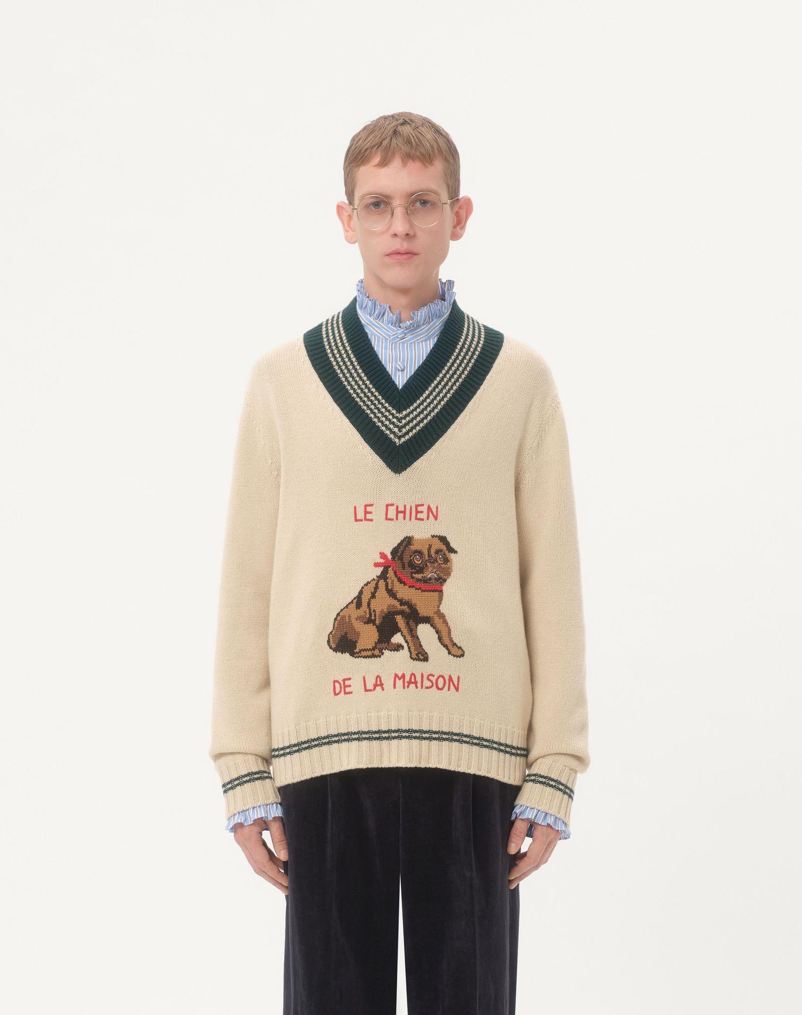 Le Chien De La Maison Jacquard Wool Jumper Product Image