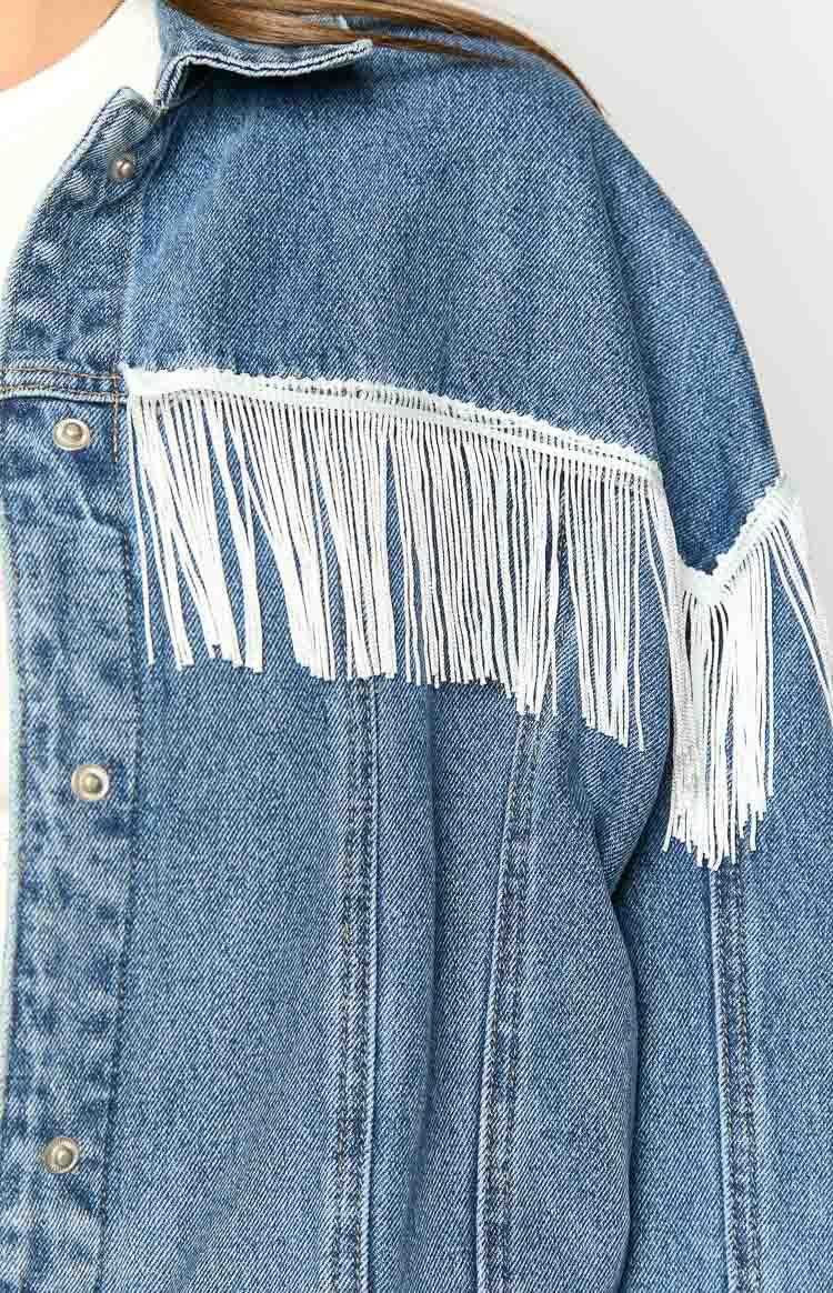 Western Ways Mid Wash Denim Jacket Baby Product Image