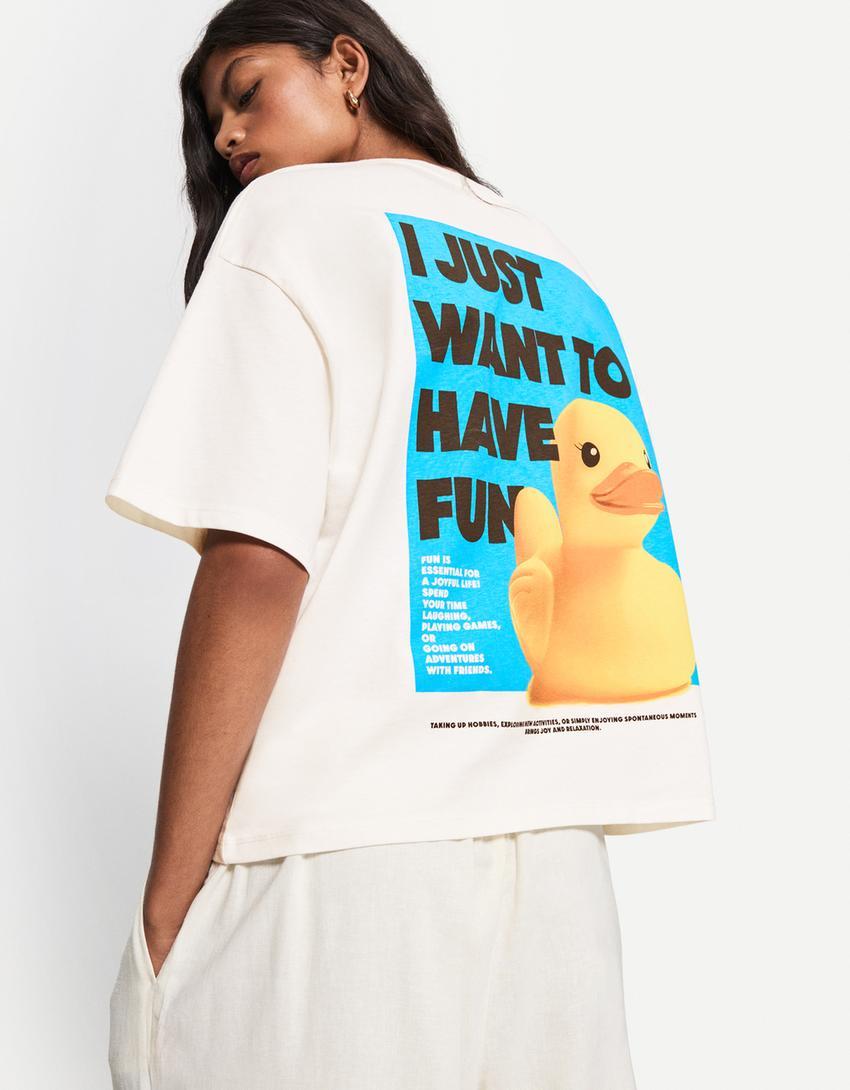 Short sleeve T-shirt with print Product Image