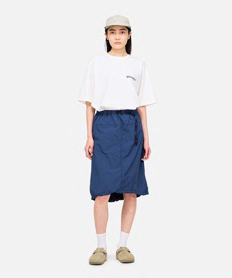 Nylon Packable Midi Skirt Female Product Image