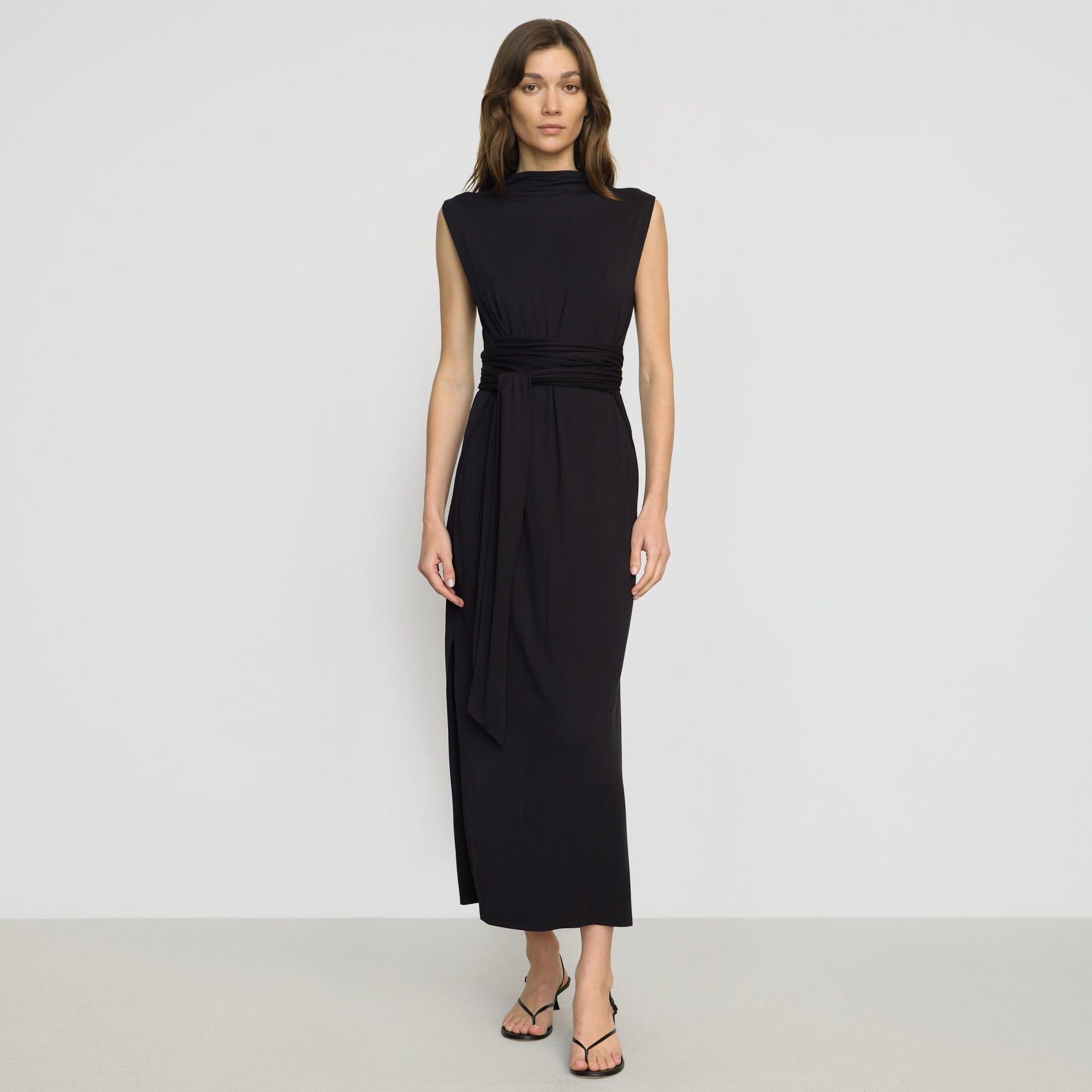Eden Sleeveless Tie-Front Dress Product Image