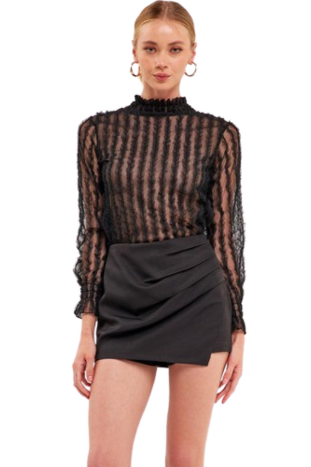 Pleat Detail Skort Product Image