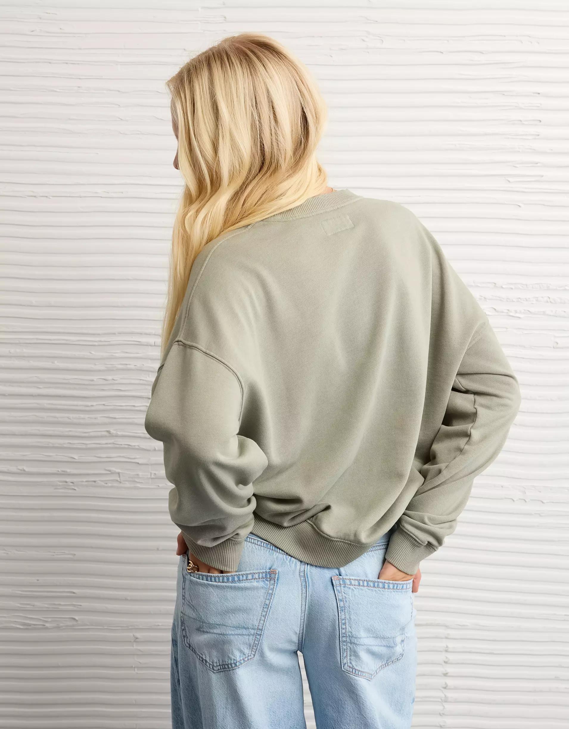 AE Halloween Graphic Sweatshirt Product Image