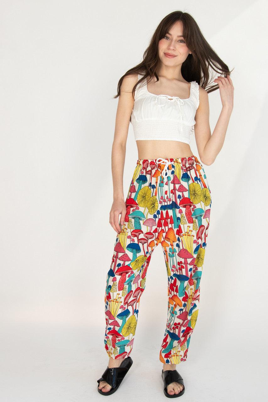 Wild Mushrooms Rayon Pants Product Image