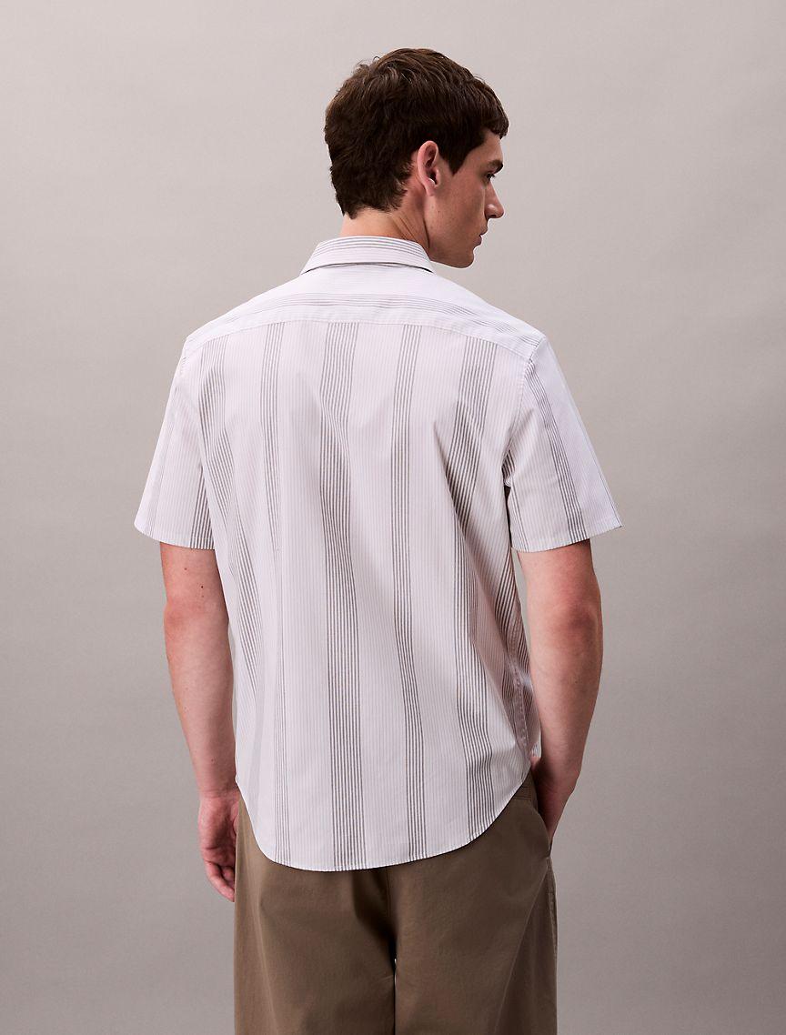 Yarn-Dyed Stripe Stretch Classic Shirt Product Image