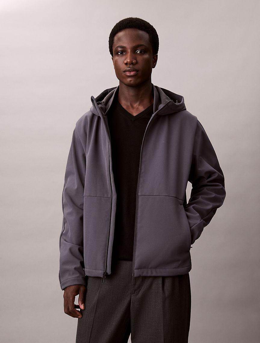Hooded Softshell Zip Jacket Product Image