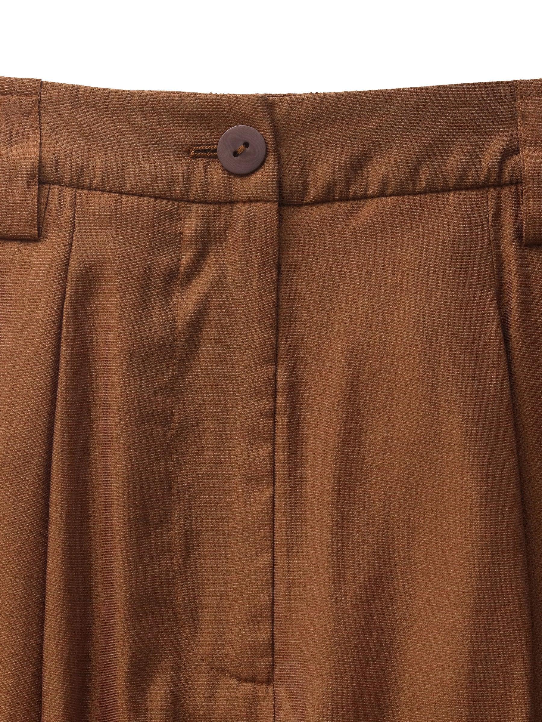 Modal Acetate Blend Women Loose Straight Leg Pants Product Image