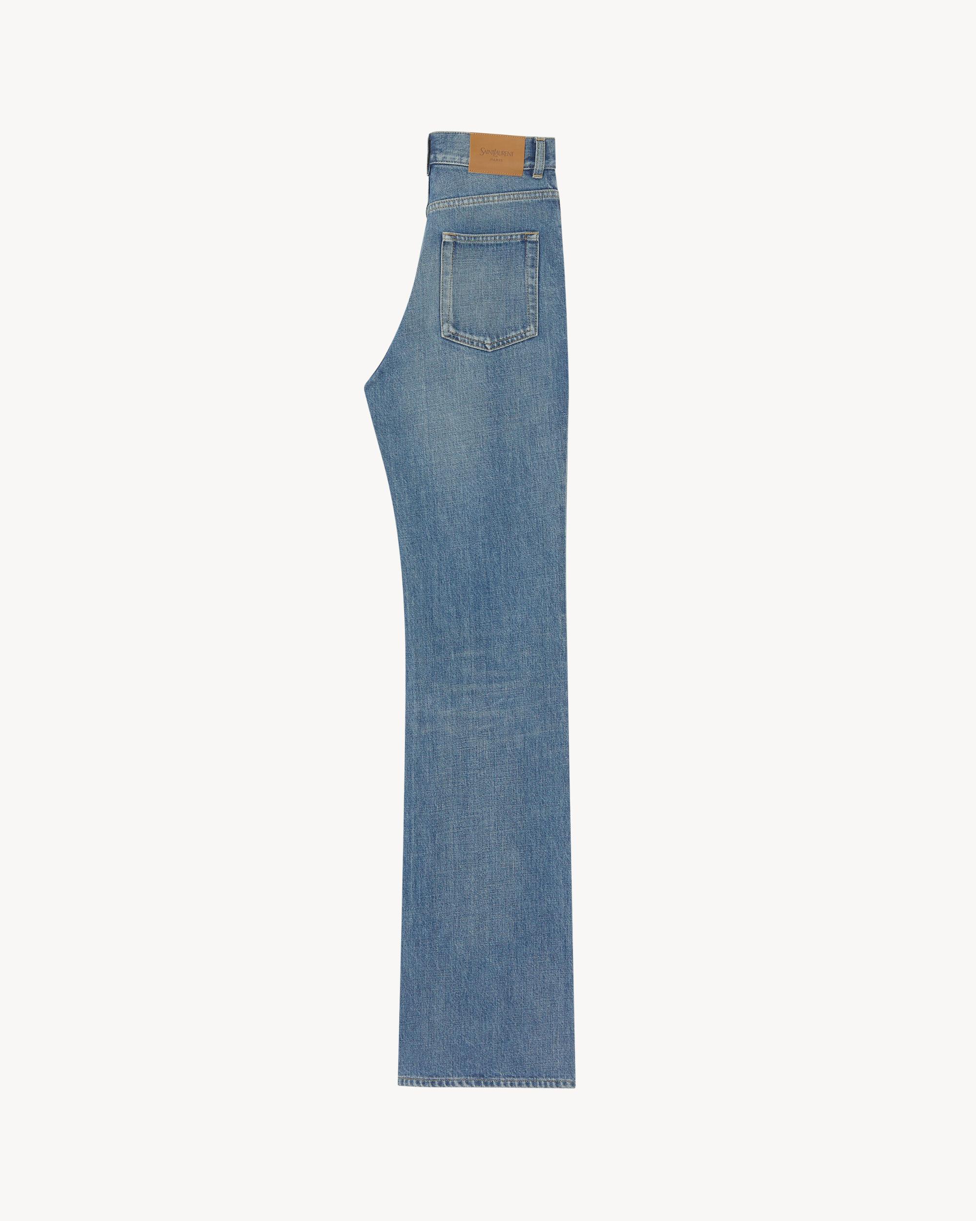 70'S JEANS IN AUTHENTIC MEDIUM BLUE DENIM Product Image