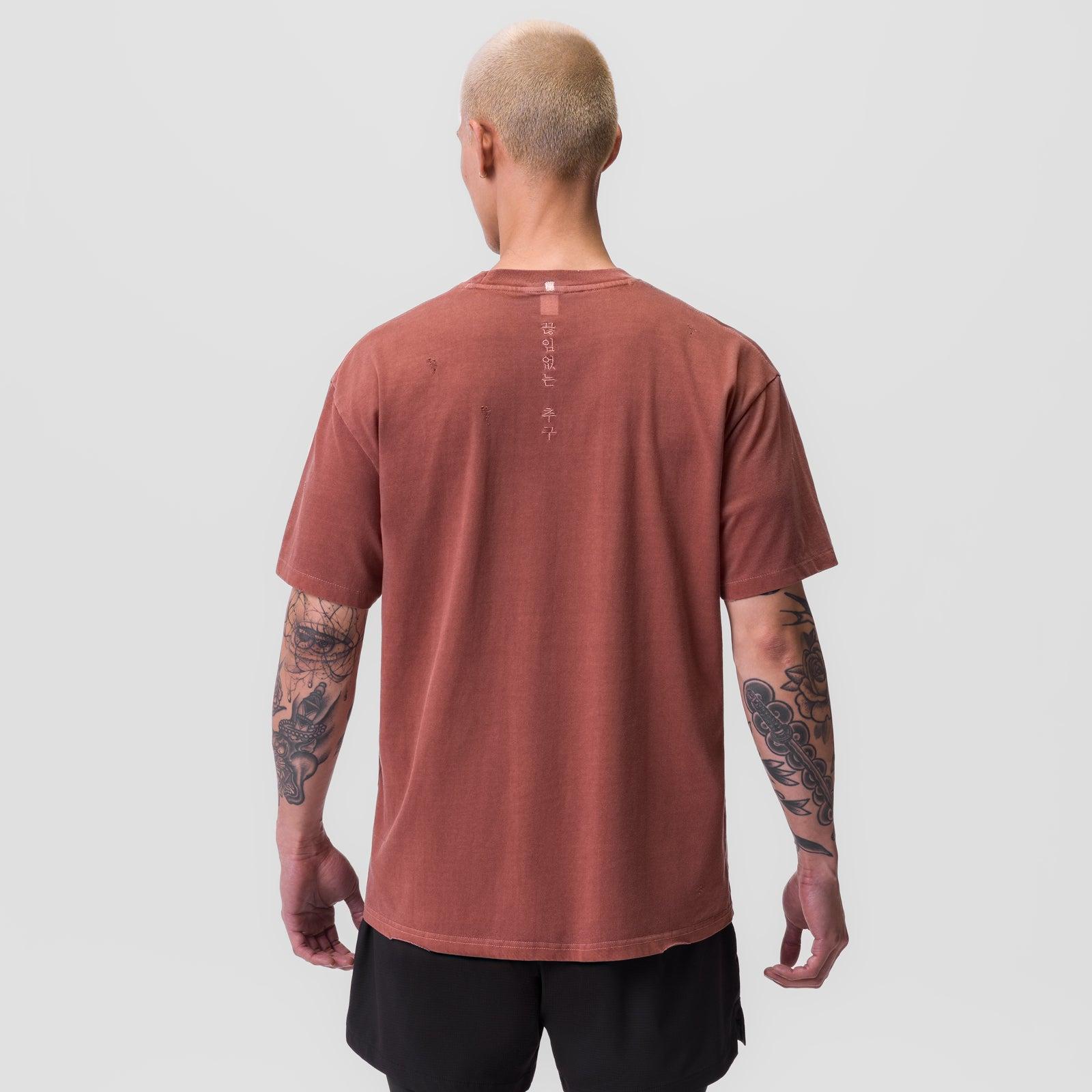 0797. Tech Essential™ Relaxed Tee - Faded Brick Product Image