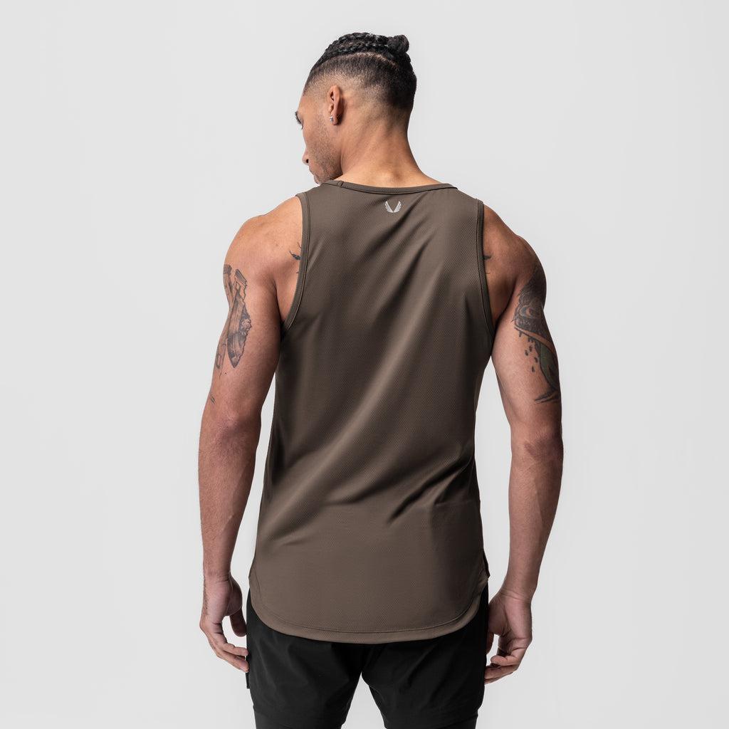 0830. AeroSilver® Tank Top - Olive Product Image