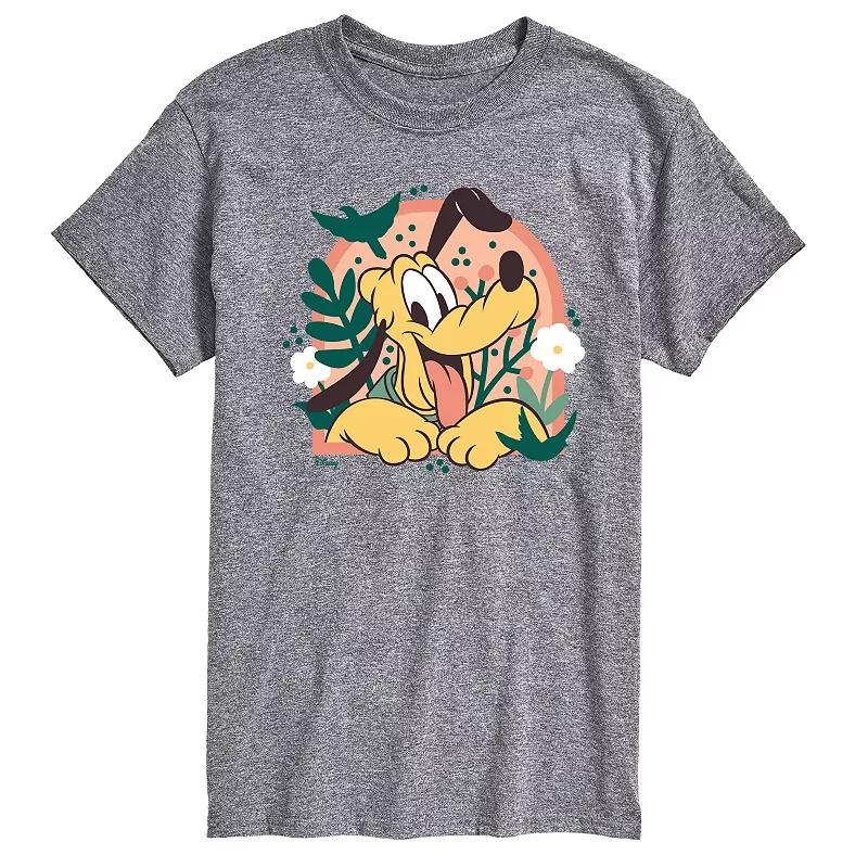 Disney's Mickey Mouse & Friends Pluto Men's Plants Graphic Tee,  Product Image
