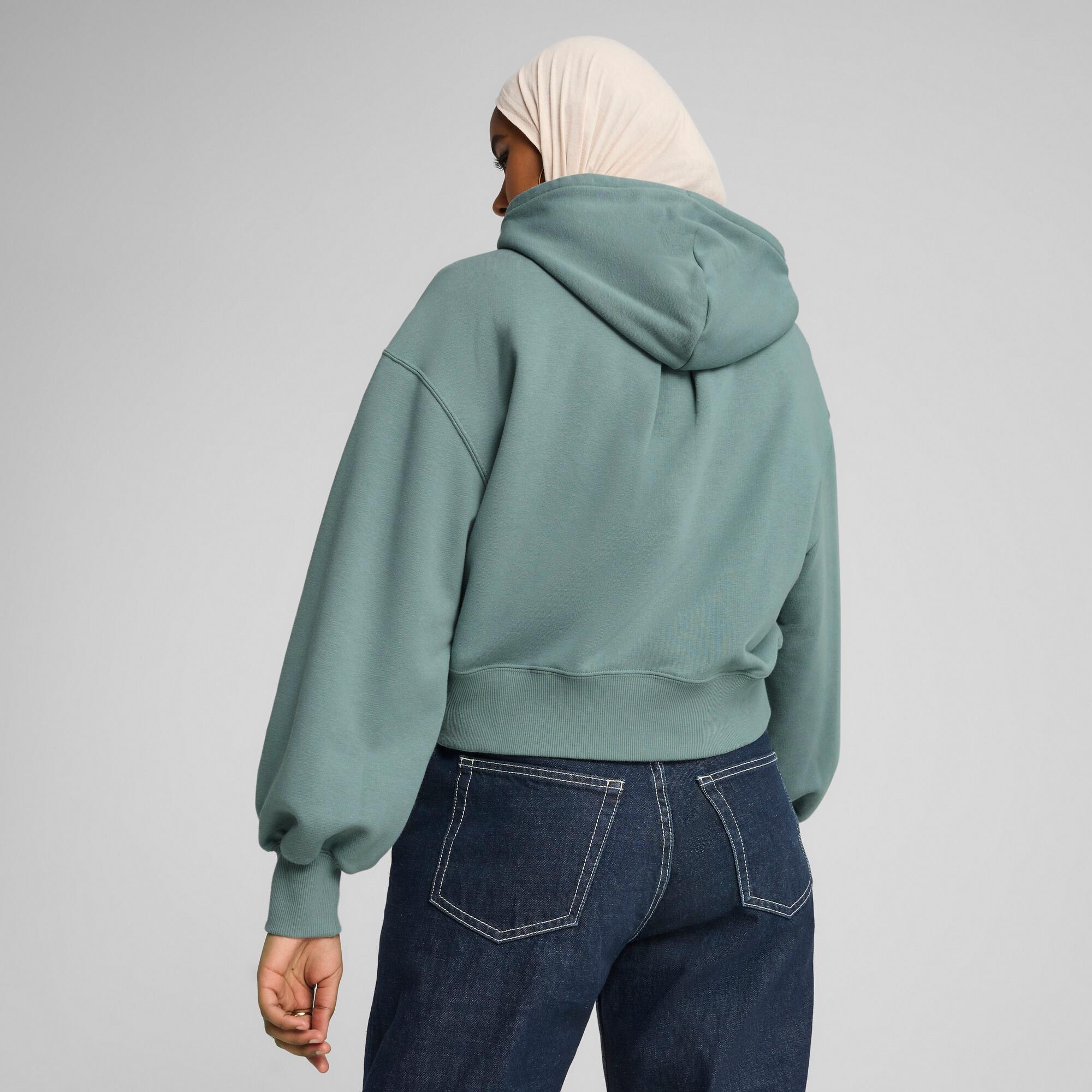 Wardrobe Essentials Women's Relaxed Cropped Hoodie Product Image