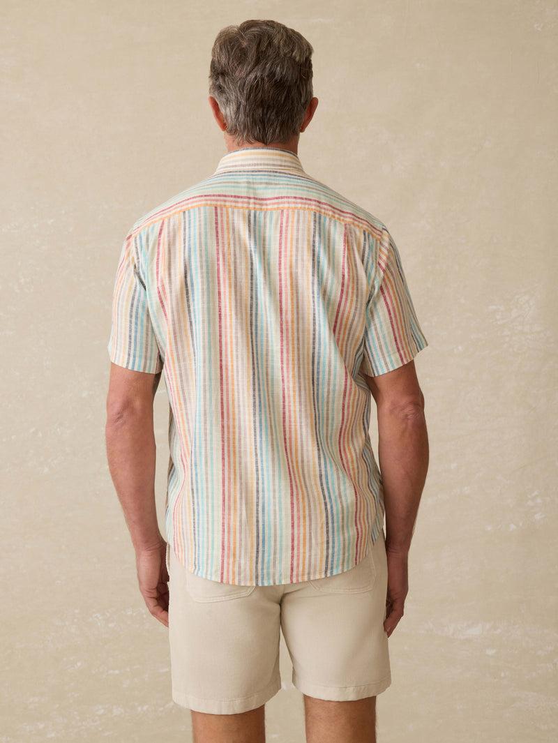 Short-Sleeve Breeze Shirt - Bay Reef Stripe Product Image