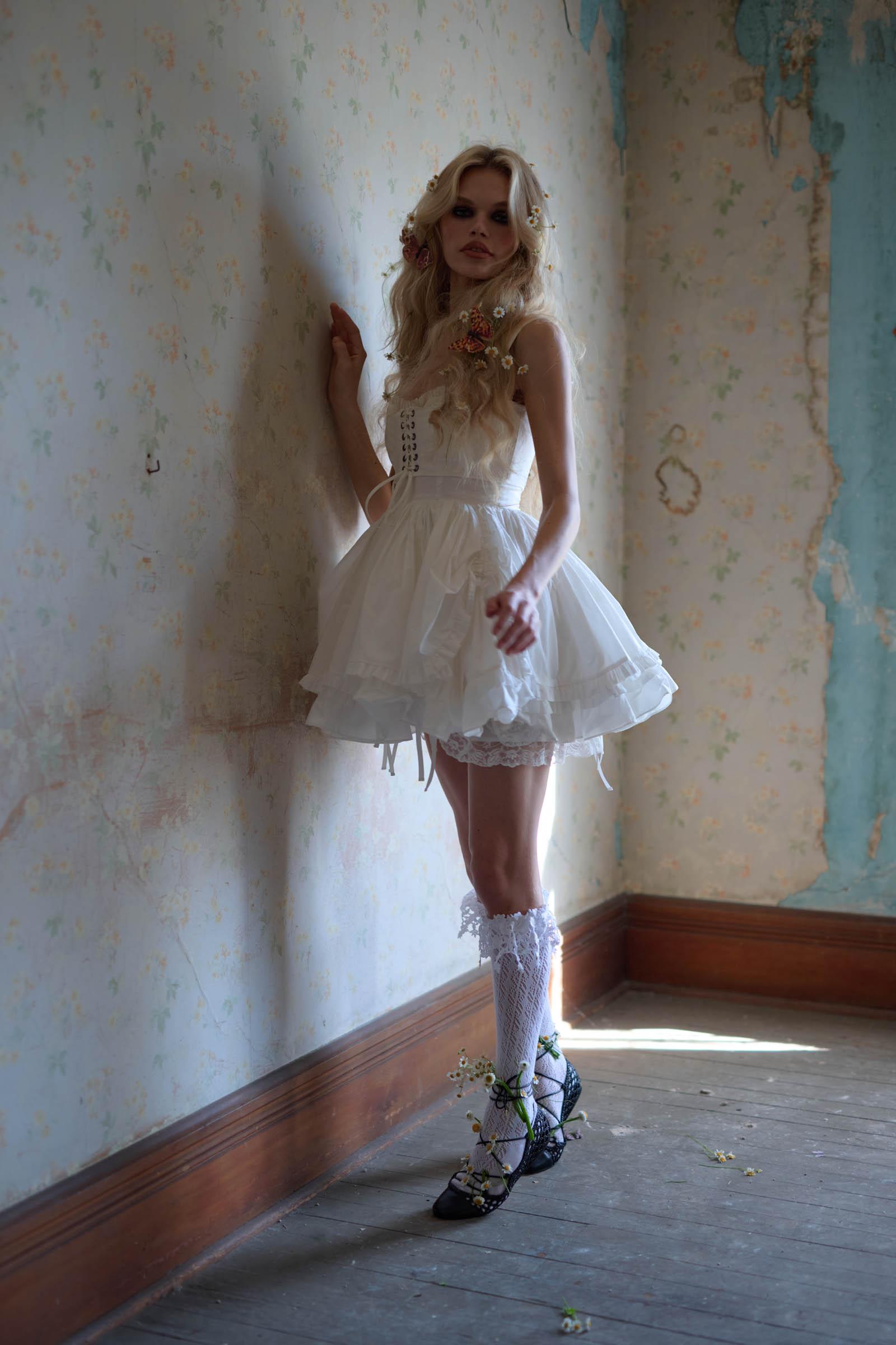 The Ivory Little Lamb Dress Product Image