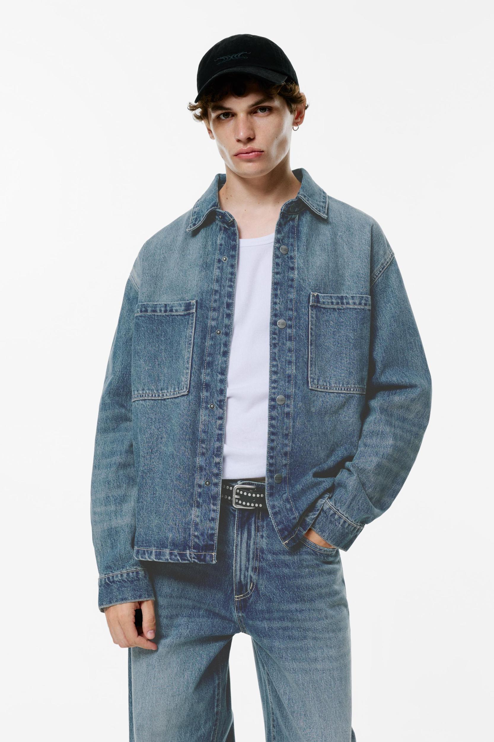 Denim shirt Product Image