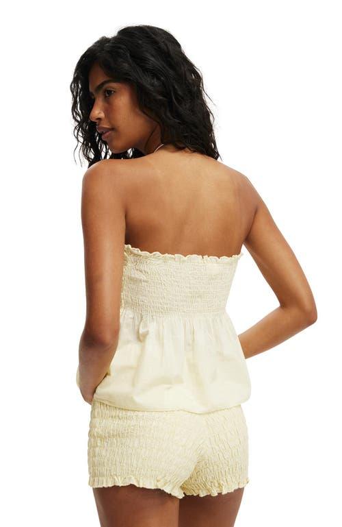 Cotton On Women's Billie Bloomer Short in Lemon Icing at Nordstrom, Size 10 Product Image