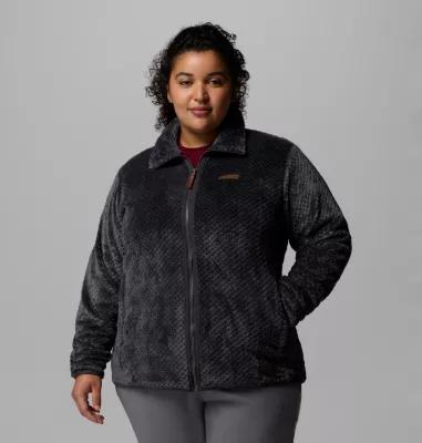 Columbia Womens Fire Side II Sherpa Full Zip Fleece - Plus Size- Product Image