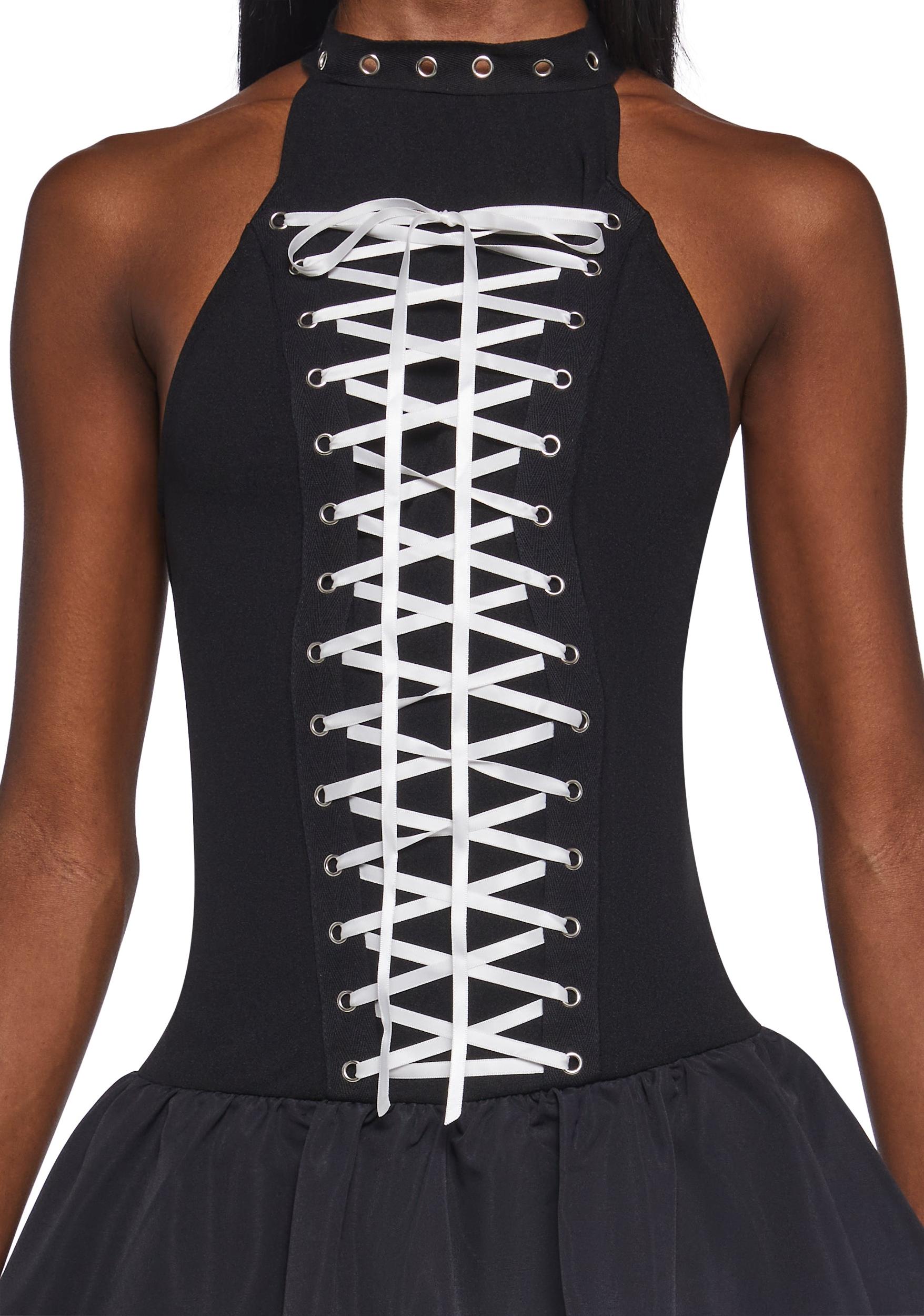 BUBBLE DRESS WITH LACE Product Image