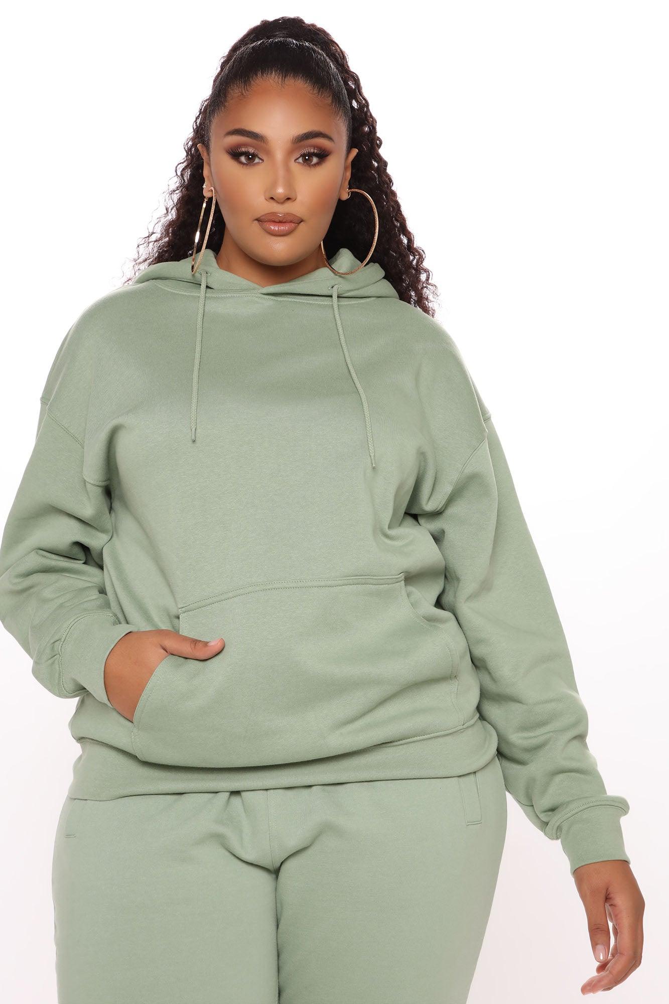 Stole Your Boyfriend's Oversized Jogger - Sage Product Image