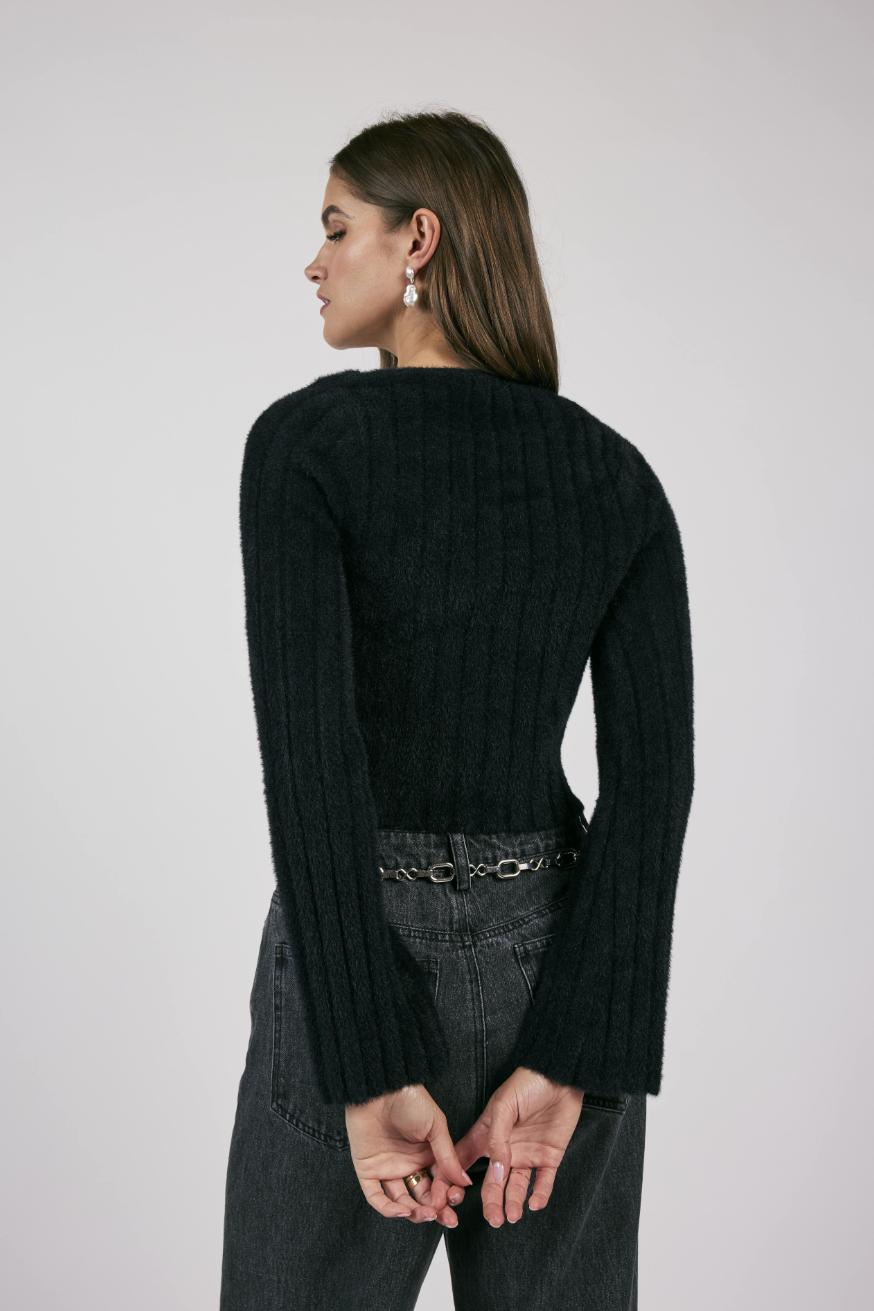 Camille Square Neck Sweater Product Image