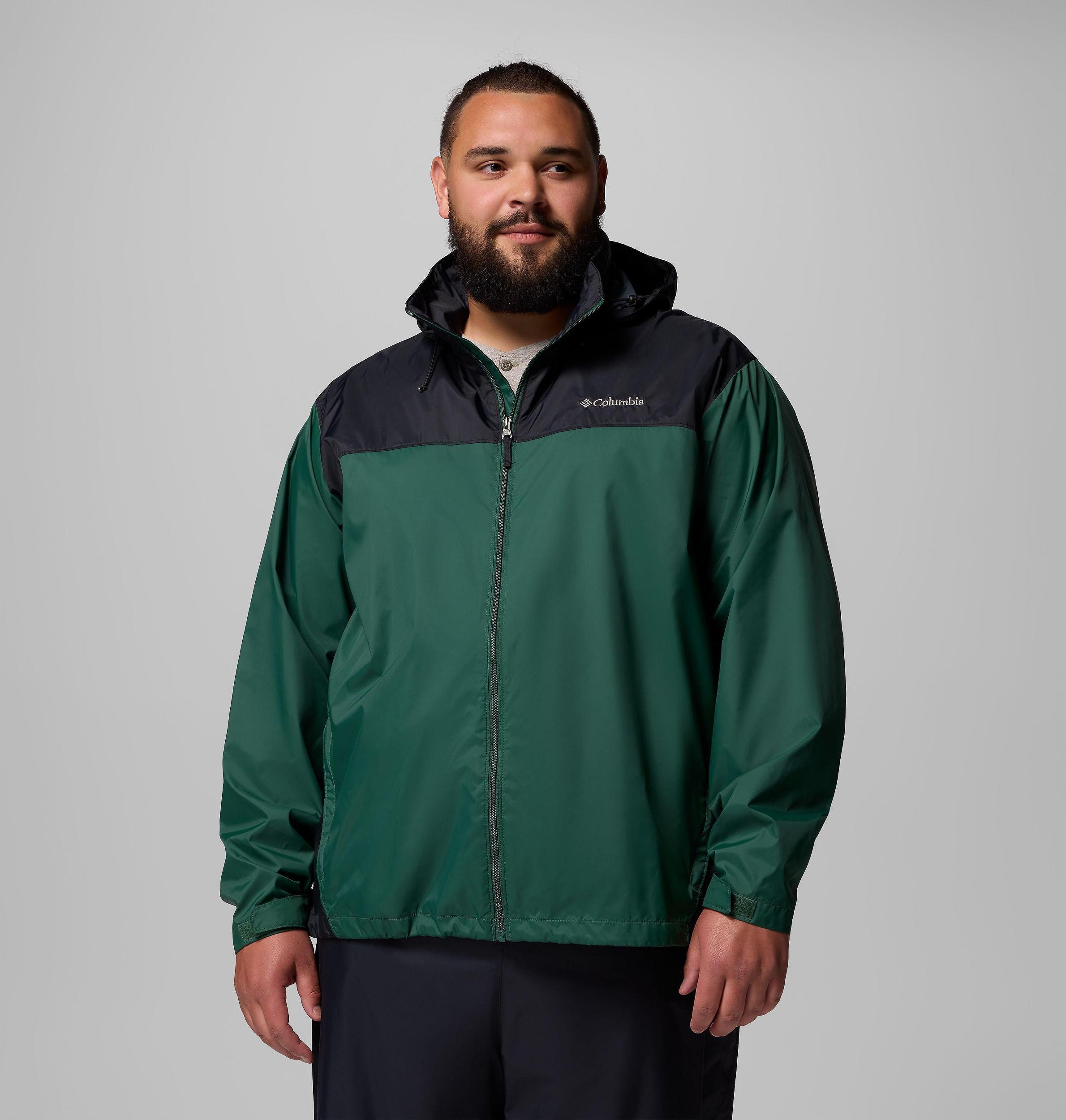 Columbia Mens Glennaker Lake II Rain Jacket - Big- Product Image