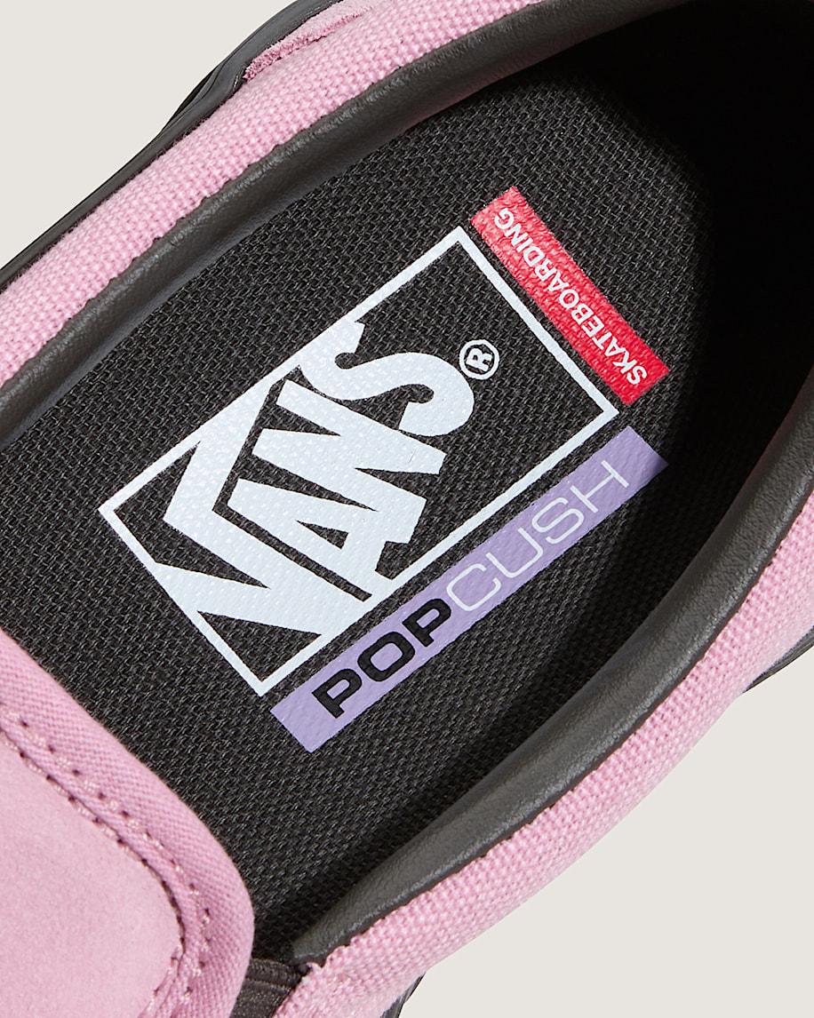 Skate Slip-On Shoe in Pink / Black| Vans US Product Image